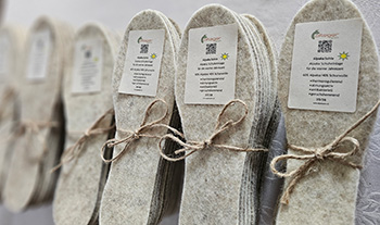 Lama Schuheinlagen von der Pfleger Ranch Lama Schuheinlagen von der Pfleger Ranch